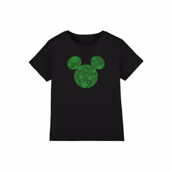 Disney - T-shirt SHAMROCK EARS - Enfant (Noir)