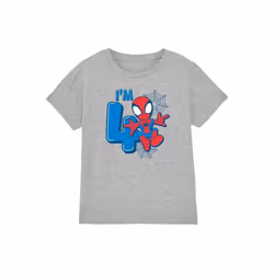 Spider-Man - T-shirt CUTE SPIDEY - Enfant (Gris chiné)