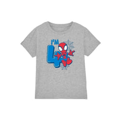 Spider-Man - T-shirt CUTE SPIDEY - Enfant (Gris chiné)