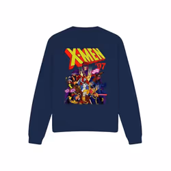 Marvel - Sweat X-MEN - Adulte (Bleu marine)