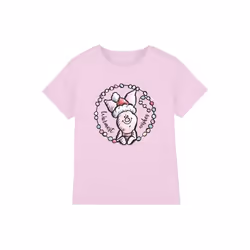 Winnie the Pooh - T-shirt WARMEST CHRISTMAS WISHES - Enfant (Rose)