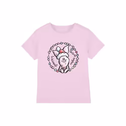 Winnie the Pooh - T-shirt WARMEST CHRISTMAS WISHES - Enfant (Rose)