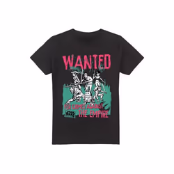 Star Wars - T-shirt WANTED REBELS - Homme (Noir)