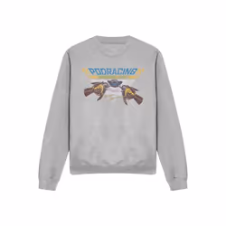 Star Wars - Sweat RACER - Adulte (Gris chiné)