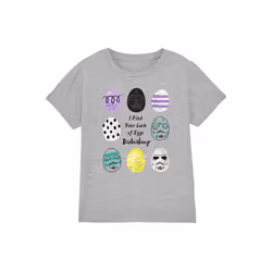 Star Wars - T-shirt YOUR LACK OF EASTER EGGS DISTURBING - Enfant (Gris chiné)