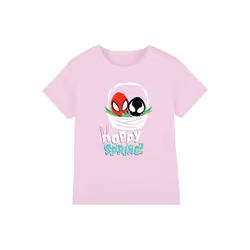 Spider-Man - T-shirt HOPPY SPRING - Enfant (Rose)