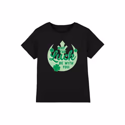 Star Wars - T-shirt LUCK REBEL - Enfant (Noir)