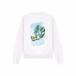Star Wars - Sweat ECHO BASE ATTACK - Adulte (Blanc)