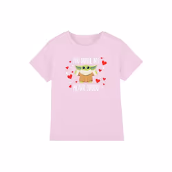 Star Wars - T-shirt YOU MAKE MY HEART - Enfant (Rose)