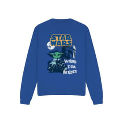 Star Wars - Sweat SWIPE - Adulte (Bleu roi)