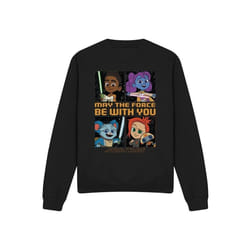 Star Wars - Sweat YOUNG JEDI ADVENTURE AMONG THE STARS - Adulte (Noir)