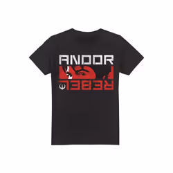Star Wars - T-shirt ANDOR REBEL SPY - Homme (Noir)