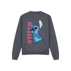 Lilo & Stitch - Sweat COVERED IN KISSES - Adulte (Charbon)