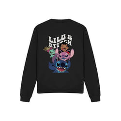 Lilo & Stitch - Sweat - Adulte (Noir)