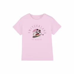 Disney - T-shirt SWITZERLAND - Enfant (Rose)
