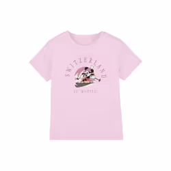 Disney - T-shirt SWITZERLAND - Enfant (Rose)