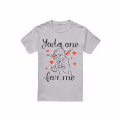 Star Wars - T-shirt YODA ONE FOR ME - Homme (Gris chiné)