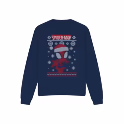 Spider-Man - Sweat - Adulte (Bleu marine)