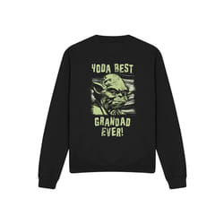 Star Wars - Sweat YODA BEST GRANDAD - Adulte (Noir)