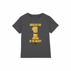 Star Wars - T-shirt GREATEST KID - Enfant (Charbon)