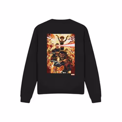 Marvel - Sweat X-MEN - Adulte (Noir)