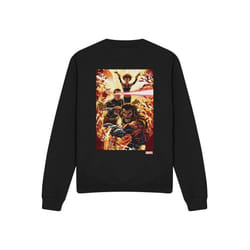 Marvel - Sweat X-MEN - Adulte (Noir)