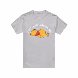 Winnie the Pooh - T-shirt CHRISTMAS DINNER - Homme (Gris chiné)