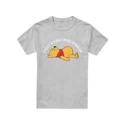 Winnie the Pooh - T-shirt CHRISTMAS DINNER - Homme (Gris chiné)