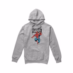 Marvel - Sweat à capuche - Homme (Gris chiné)