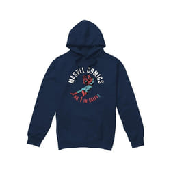Marvel - Sweat à capuche NO. - Homme (Bleu marine)