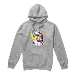 Star Wars - Sweat à capuche - Homme (Gris chiné)