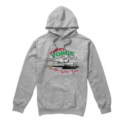 Star Wars: The Mandalorian - Sweat à capuche MERRY FORCE BE WITH YOU - Homme (Gris chiné)