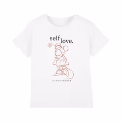 Disney - T-shirt SELF LOVE - Enfant (Blanc)