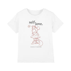 Disney - T-shirt SELF LOVE - Enfant (Blanc)