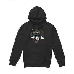 Disney - Sweat à capuche FRENCH - Homme (Noir)