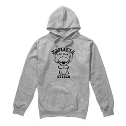Lilo & Stitch - Sweat à capuche NAMASTE ALL DAY - Homme (Gris chiné)