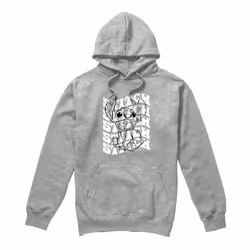 Lilo & Stitch - Sweat à capuche - Homme (Gris chiné)