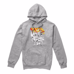 Marvel - Sweat à capuche X-MEN - Homme (Gris chiné)