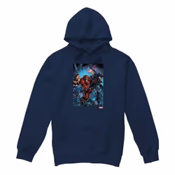 Marvel - Sweat à capuche X-MEN DESTROY - Homme (Bleu marine)