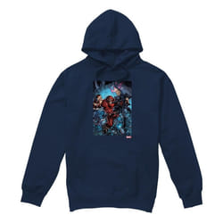 Marvel - Sweat à capuche X-MEN DESTROY - Homme (Bleu marine)