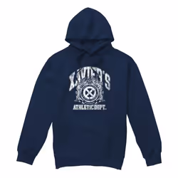 Marvel - Sweat à capuche X-MEN ATHLETIC DEPT - Homme (Bleu marine)