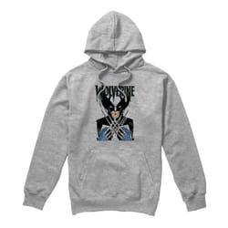 Marvel - Sweat à capuche X-MEN - Homme (Gris chiné)