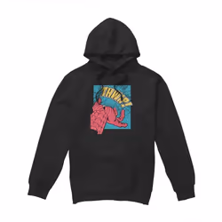 Spider-Man - Sweat à capuche THWIP - Homme (Noir)