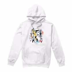 Star Wars - Sweat à capuche - Homme (Blanc)