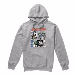 Star Wars - Sweat à capuche BEEP BOOP - Homme (Gris chiné)