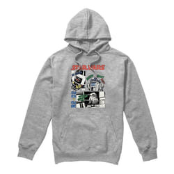 Star Wars - Sweat à capuche BEEP BOOP - Homme (Gris chiné)