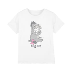 Winnie the Pooh - T-shirt HUG LIFE - Enfant (Blanc)
