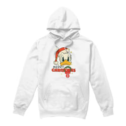 Disney - Sweat à capuche MERRY CHRISTMAS - Homme (Blanc)