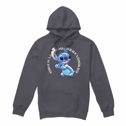 Lilo & Stitch - Sweat à capuche GOOD DAY - Homme (Charbon)