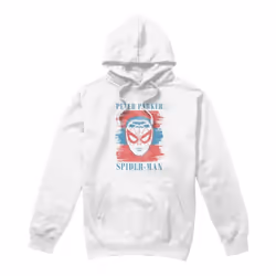 Spider-Man - Sweat à capuche - Homme (Blanc)